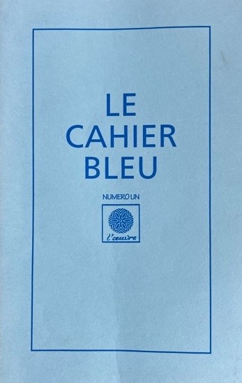 Le Cahier bleu